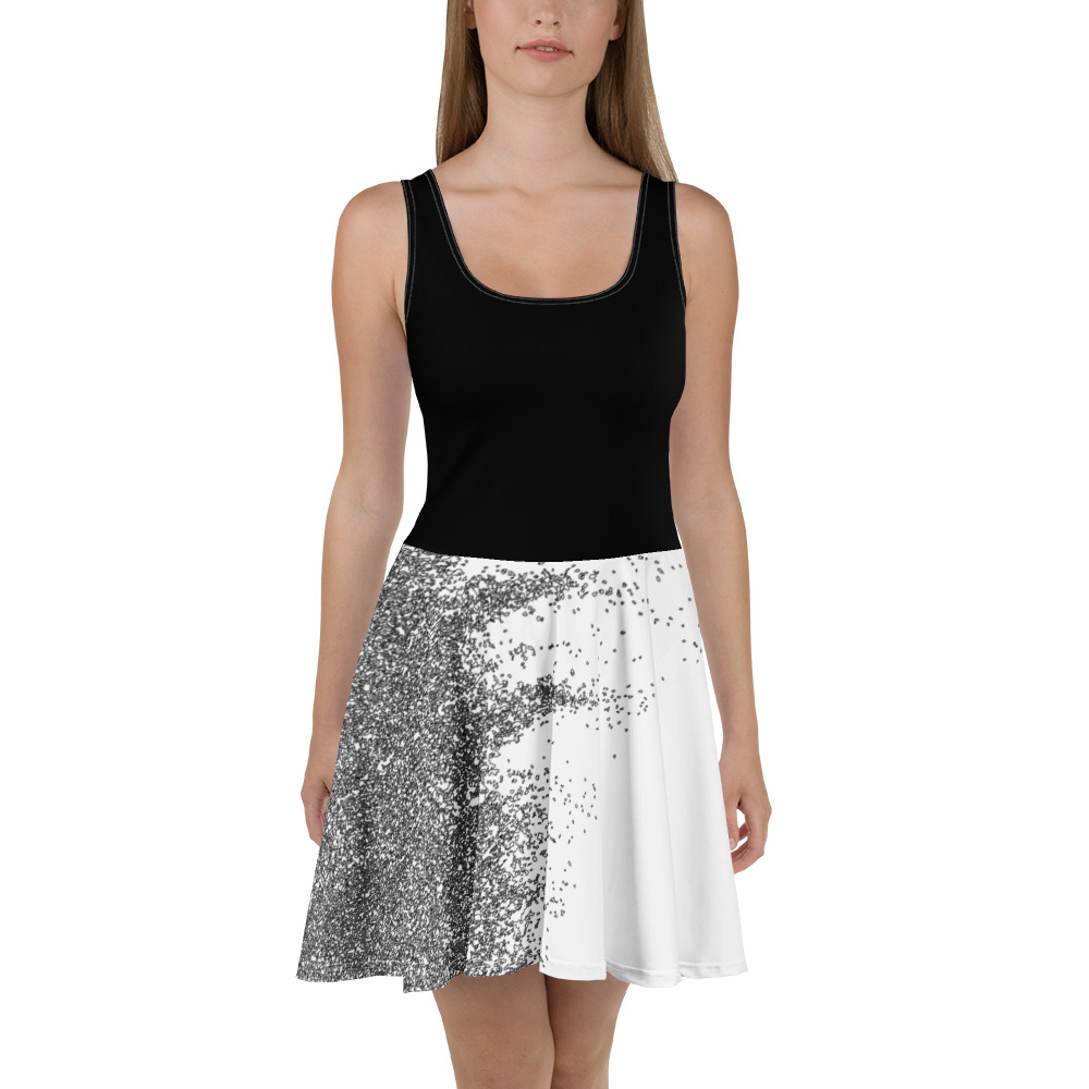 Ruff Life's "Blast Shot Skirt" Golf Dress (Black)