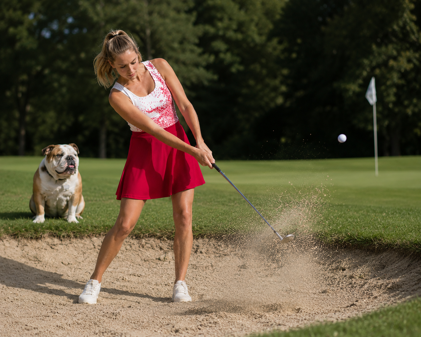 Ruff Life's "Blast Shot Bodice" Golf Dress