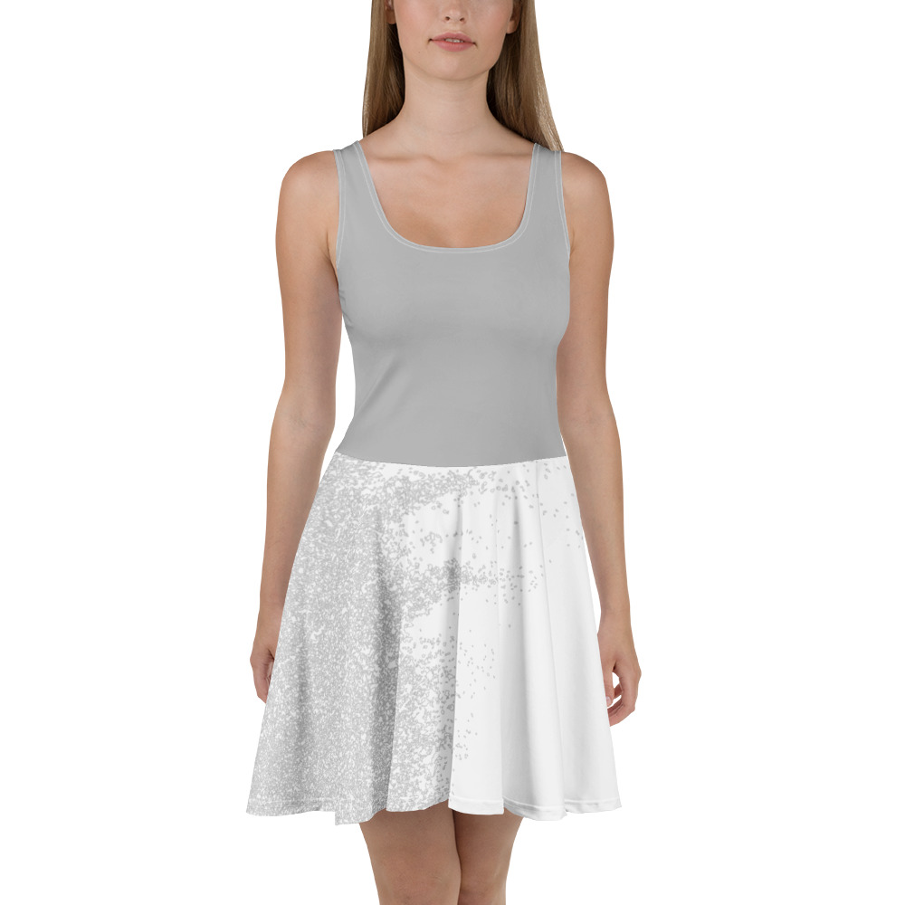 Ruff Life's "Blast Shot Skirt" Golf Dress (Silver)