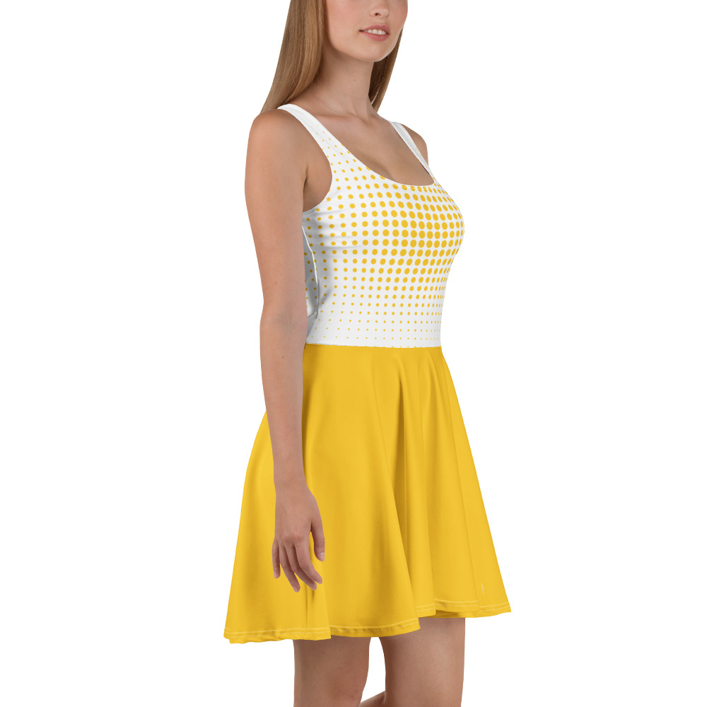 Ruff Life's "Fade Top" Golf Dress (Yellow)
