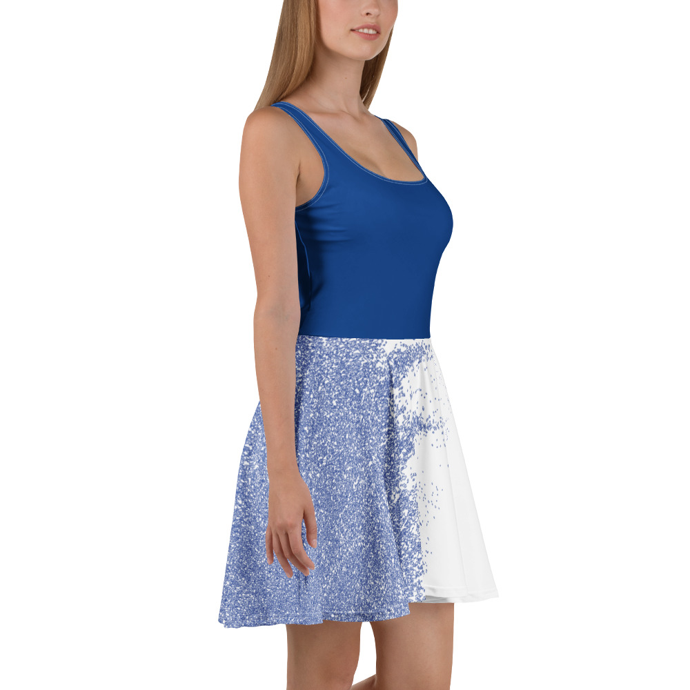 Ruff Life's "Blast Shot Skirt" Golf Dress (Blue)