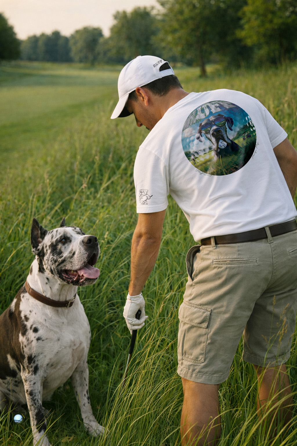 Ruff Life's "Ruff Shot" Great Dane Golf Tee