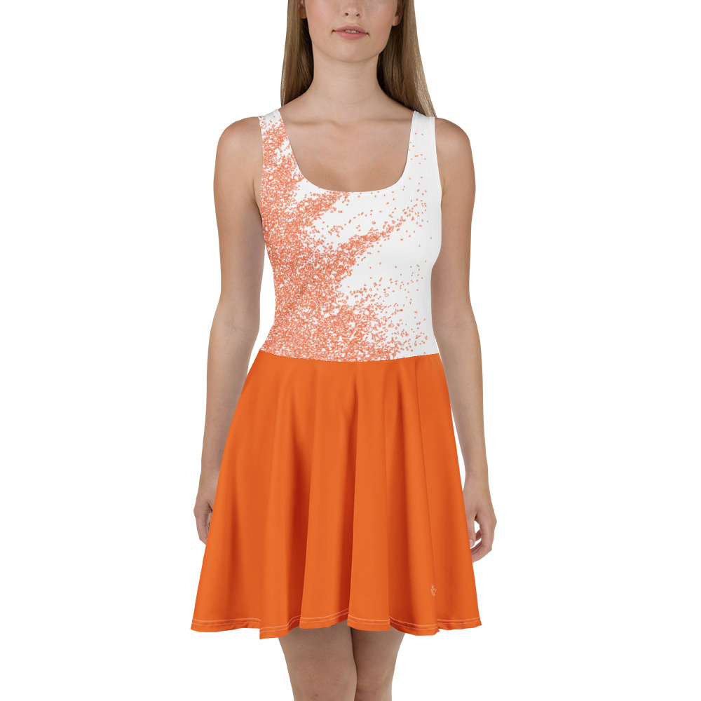 Ruff Life's "Blast Shot Bodice" Golf Dress (Orange)