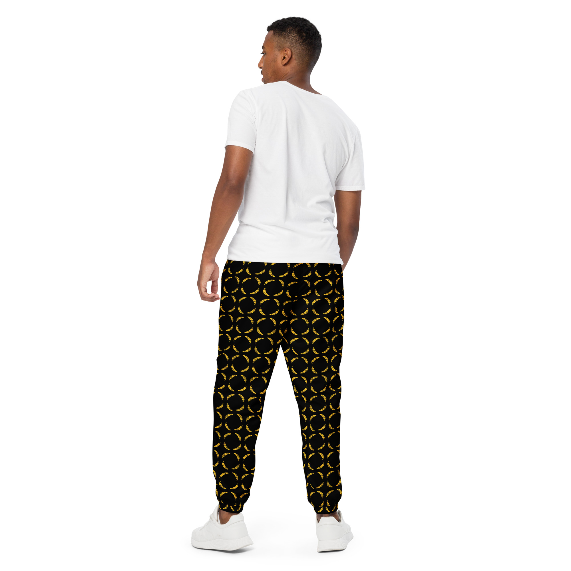 Ruff Life "Chili Dipper" Yellow on Black Unisex golf pants