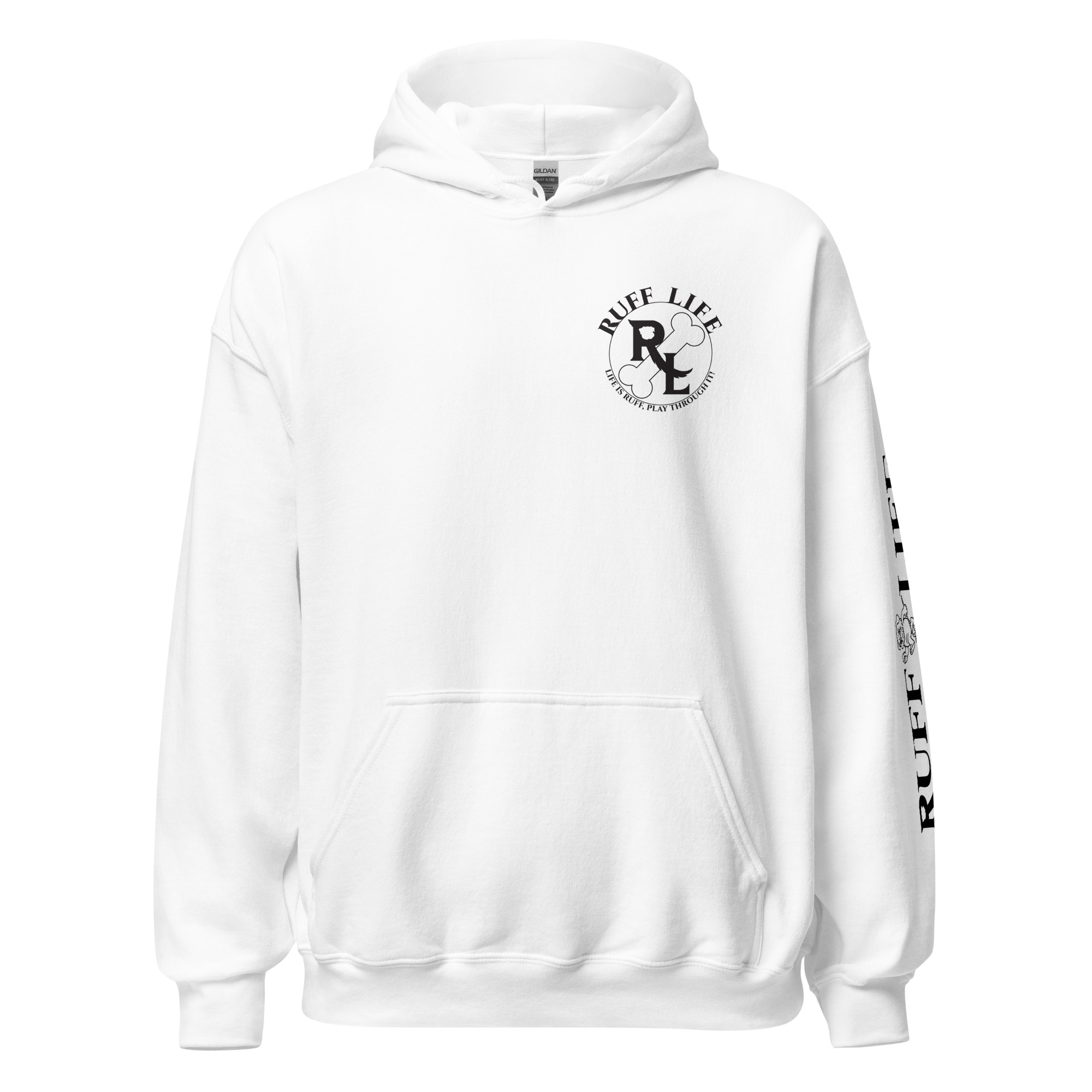 Ruff Life's Logo Load Hoodie (Black Print)