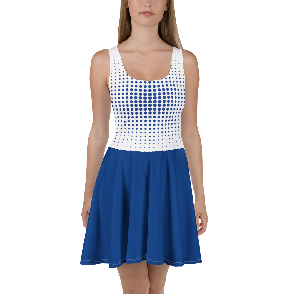 Ruff Life's "Fade Top" Golf Dress (Blue)