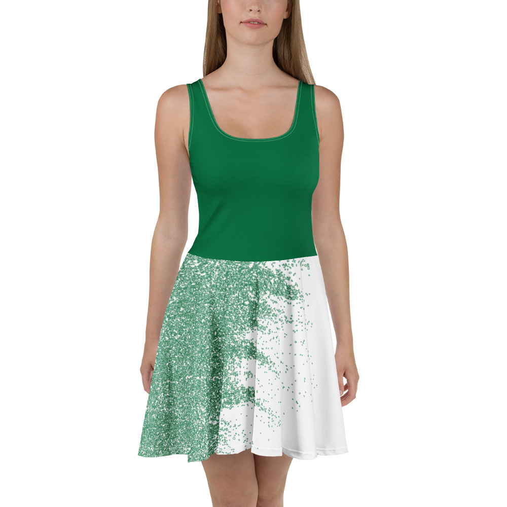 Ruff Life's "Blast Shot Skirt" Golf Dress (Green)