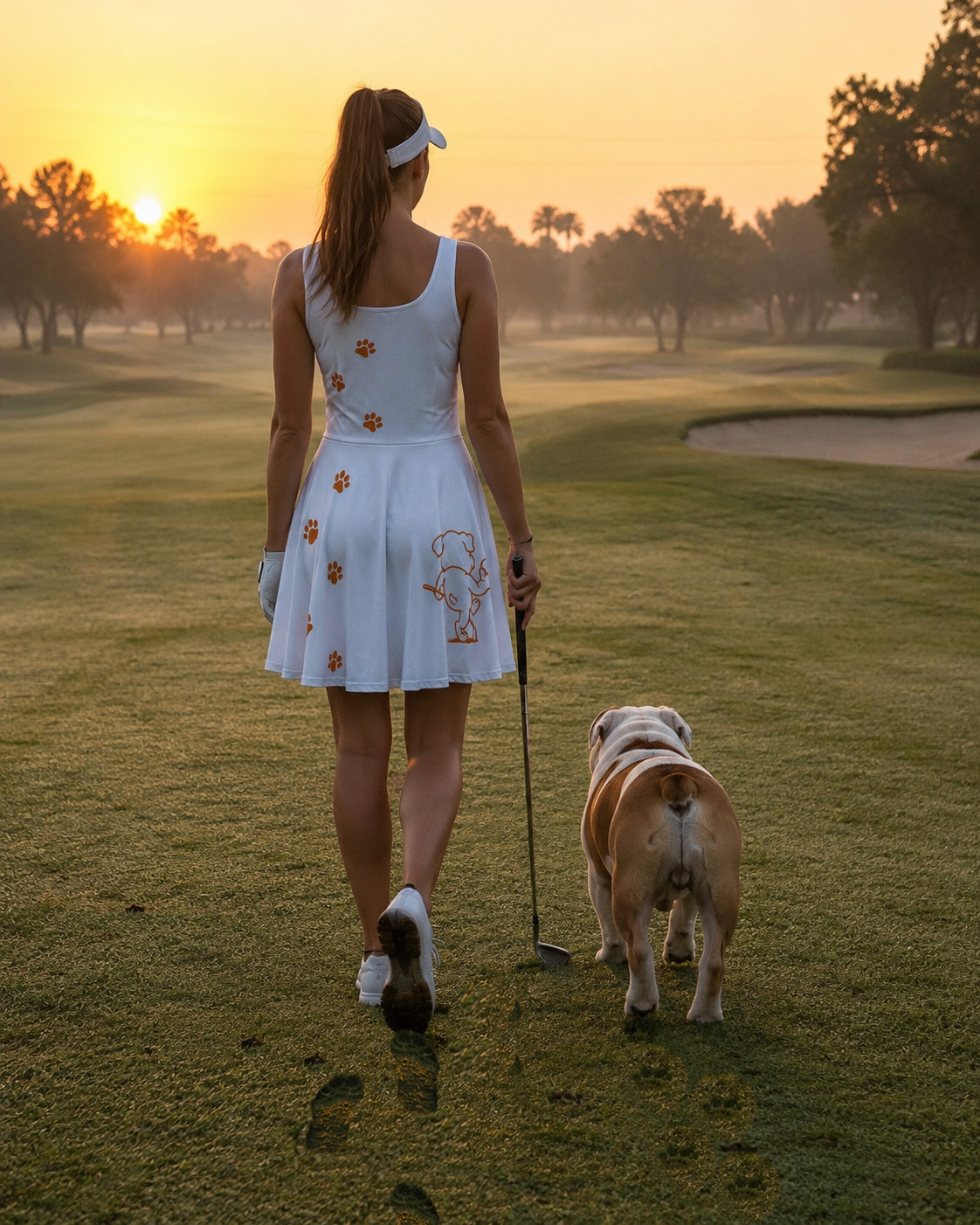 Ruff Life's "Footwork" Golf Dress