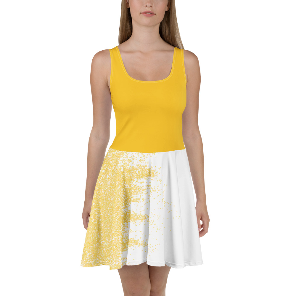 Ruff Life's "Blast Shot Skirt" Golf Dress (Yellow)