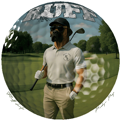 Ruff Life's "Dog Days" Mastiff Golf Tee