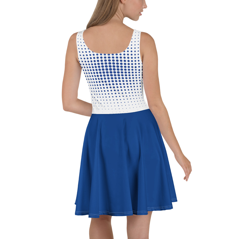 Ruff Life's "Fade Top" Golf Dress (Blue)