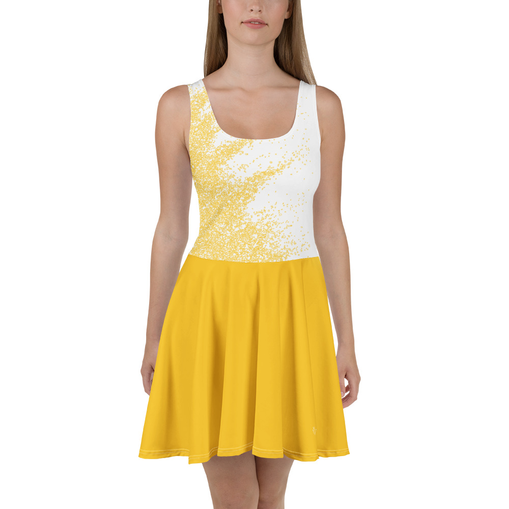 Ruff Life's "Blast Shot Bodice" Golf Dress (Yellow)
