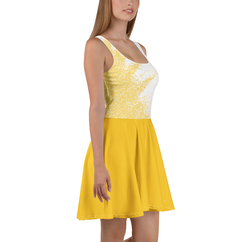 Ruff Life's "Blast Shot Bodice" Golf Dress (Yellow)
