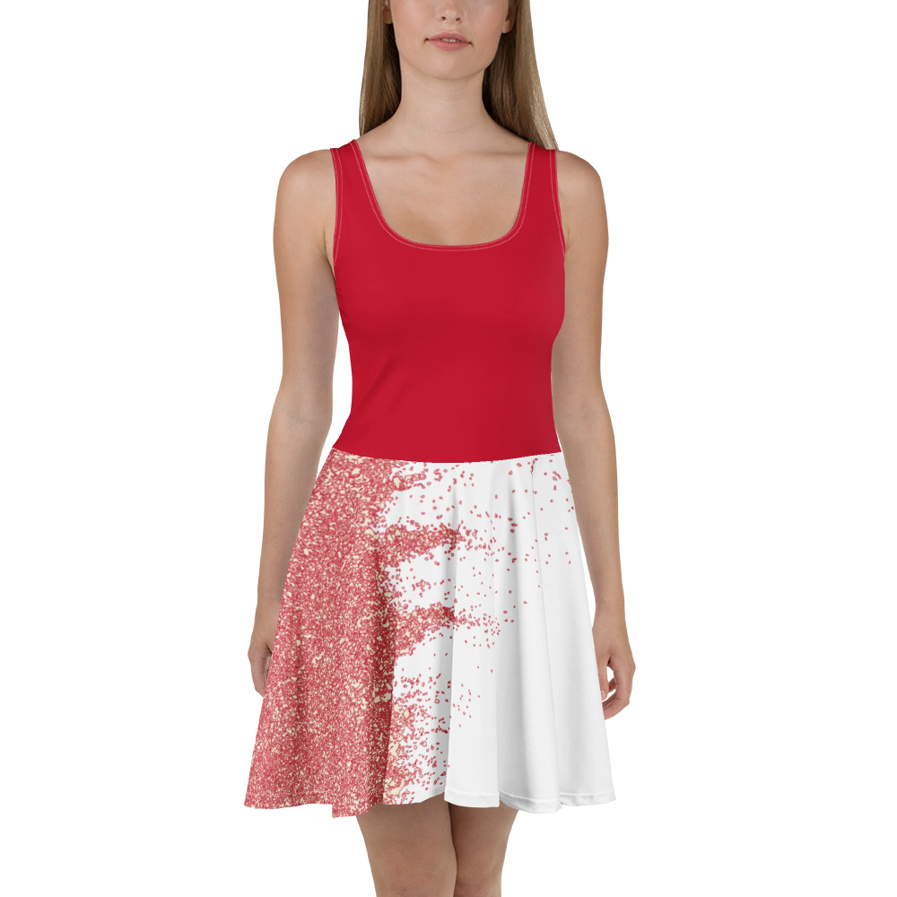 Ruff Life's "Blast Shot Skirt" Golf Dress (Red)