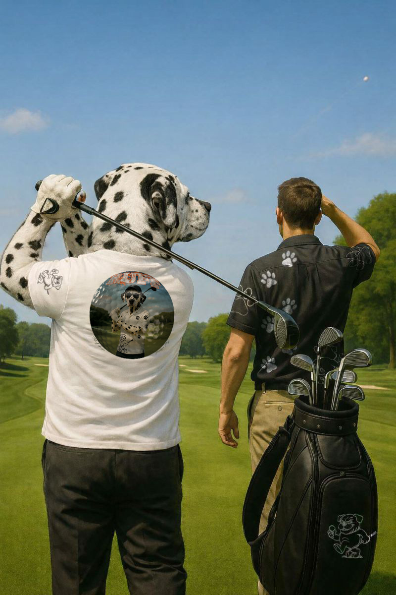 Ruff Life's "Dog Days" Dalmatian Golf Tee