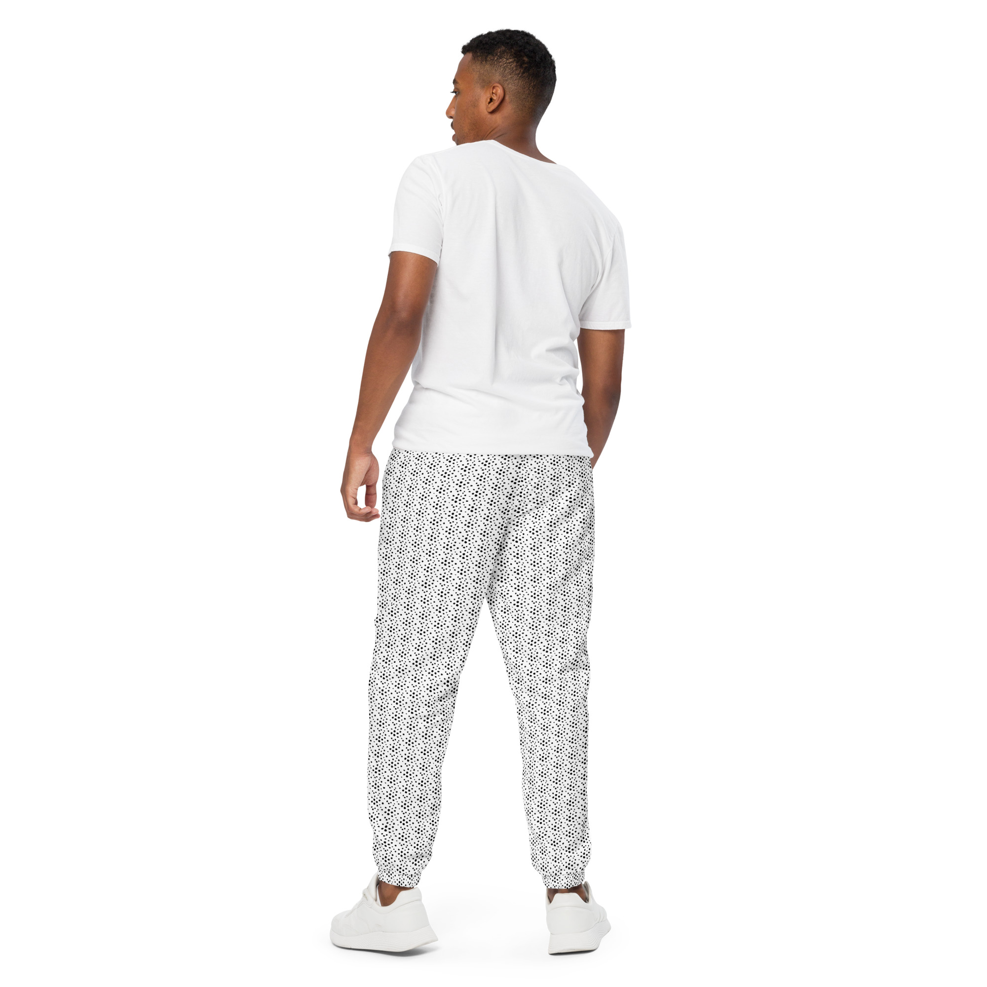 Ruff Life "Dimple" Black on White Golf pants
