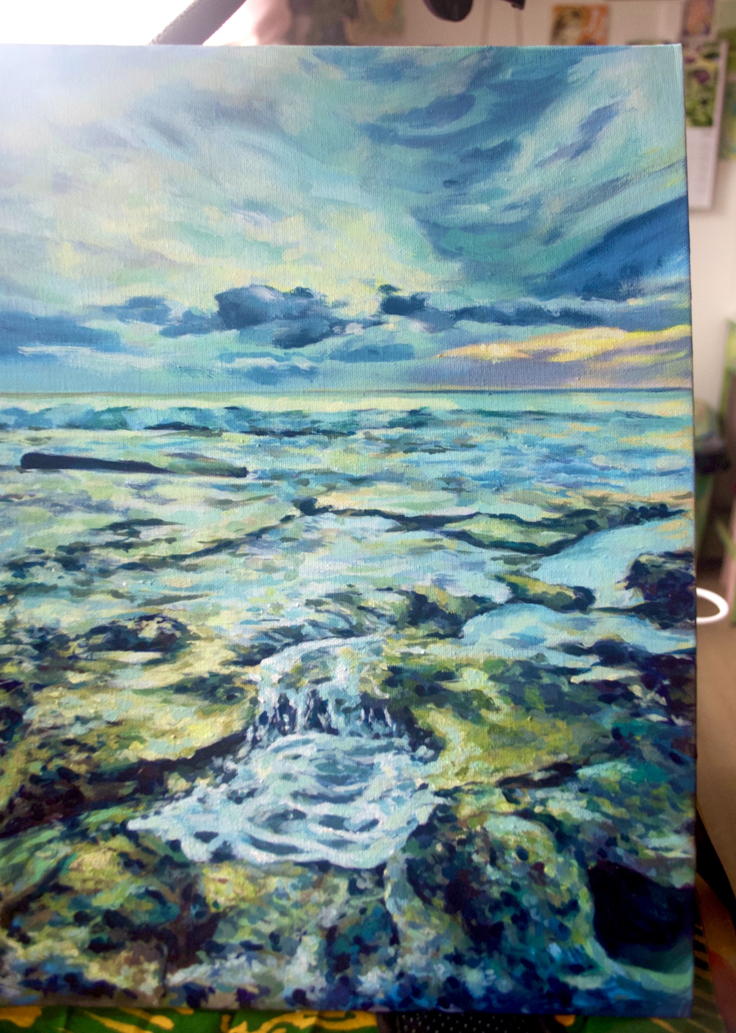 "Where Water Holds Memory" Original Painting