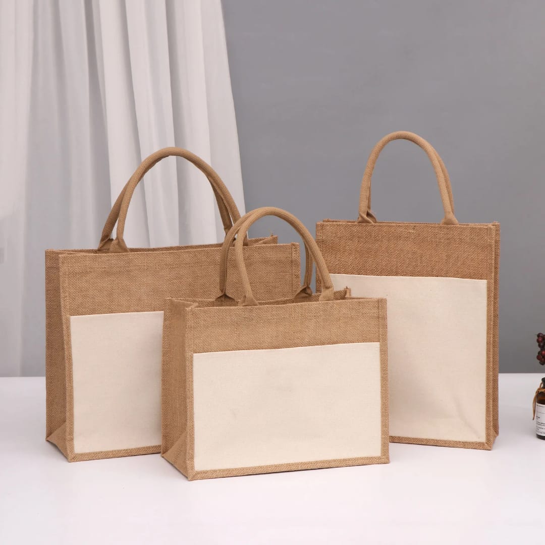 Eco-Friendly Jute Tote Bag