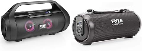 Pyle Portable Bluetooth Boombox Speaker