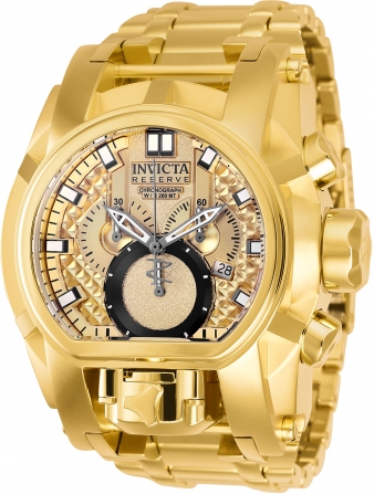Invicta Reserve Gold Chronograph Watch
