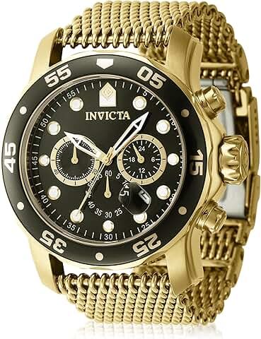 Invicta Gold Chronograph Watch