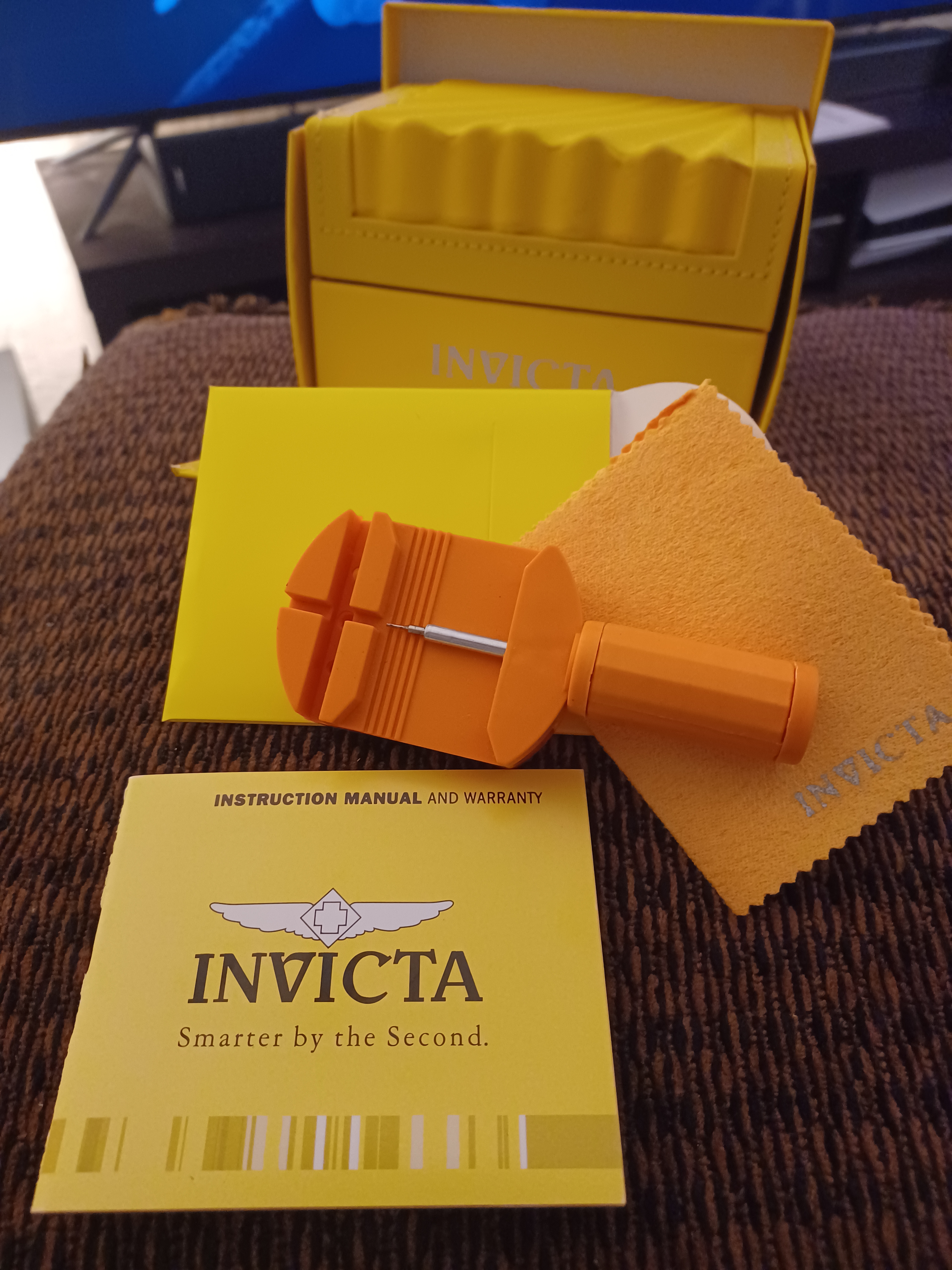 Invicta Reserve Gold Chronograph Watch