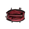Elegant Croc-Pattern Handbag Set
