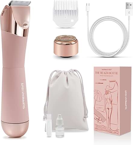SUPRENT 8-in-1 Women’s Electric Shaver Set