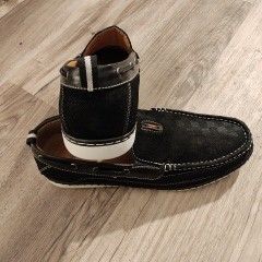 BRIX men's casual dock Black shoe Sz: 12