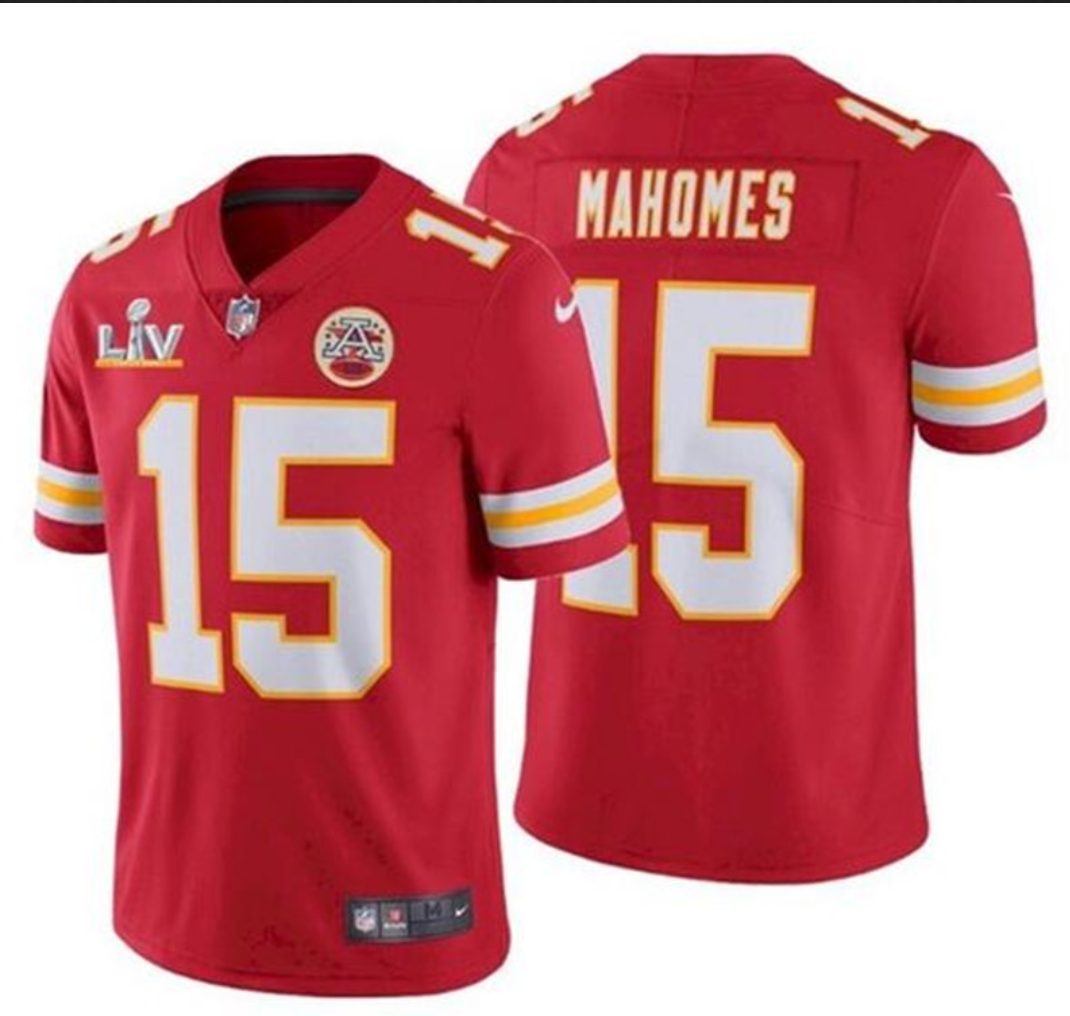 Kansas City Chiefs Patrick Mahomes Jersey