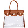 Clear Tote Handbag