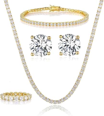 Elegant Gold Plated Jewelry Set