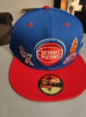 Detroit Pistons Fitted Cap