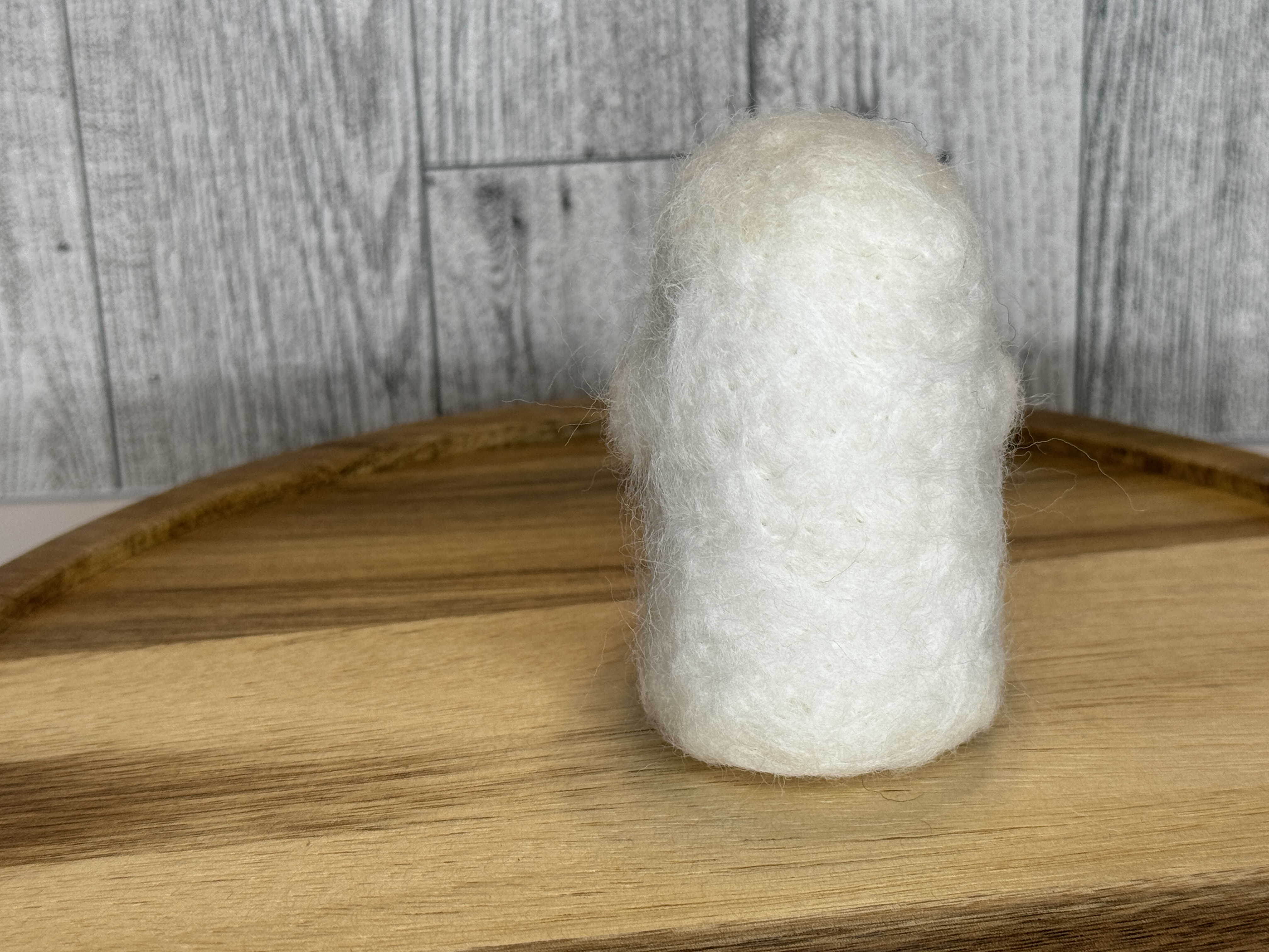 Felted Ghost Halloween Decoration