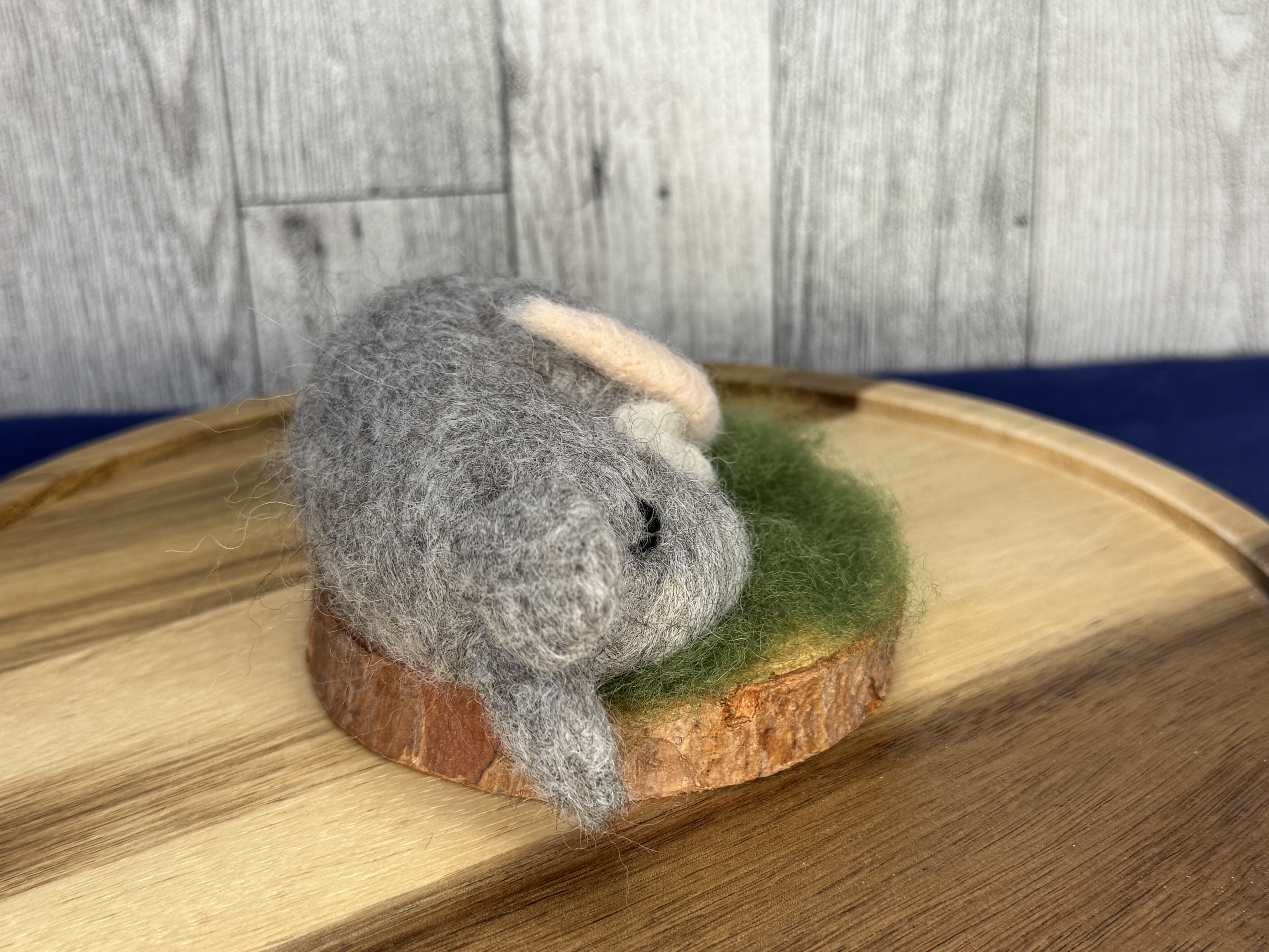 Felted Sleepy Mouse