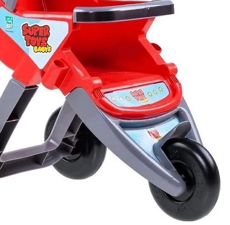 Carrinho de boneca infantil