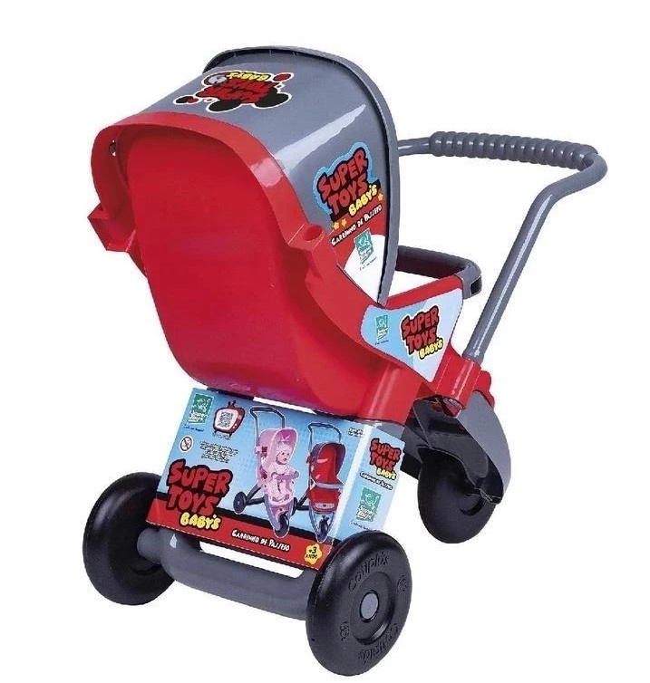 Carrinho de boneca infantil