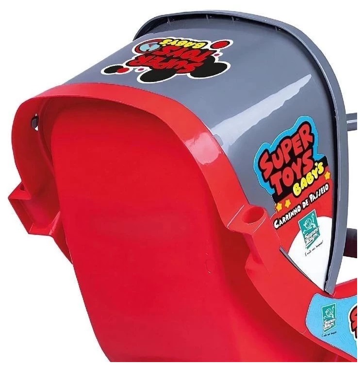 Carrinho de boneca infantil