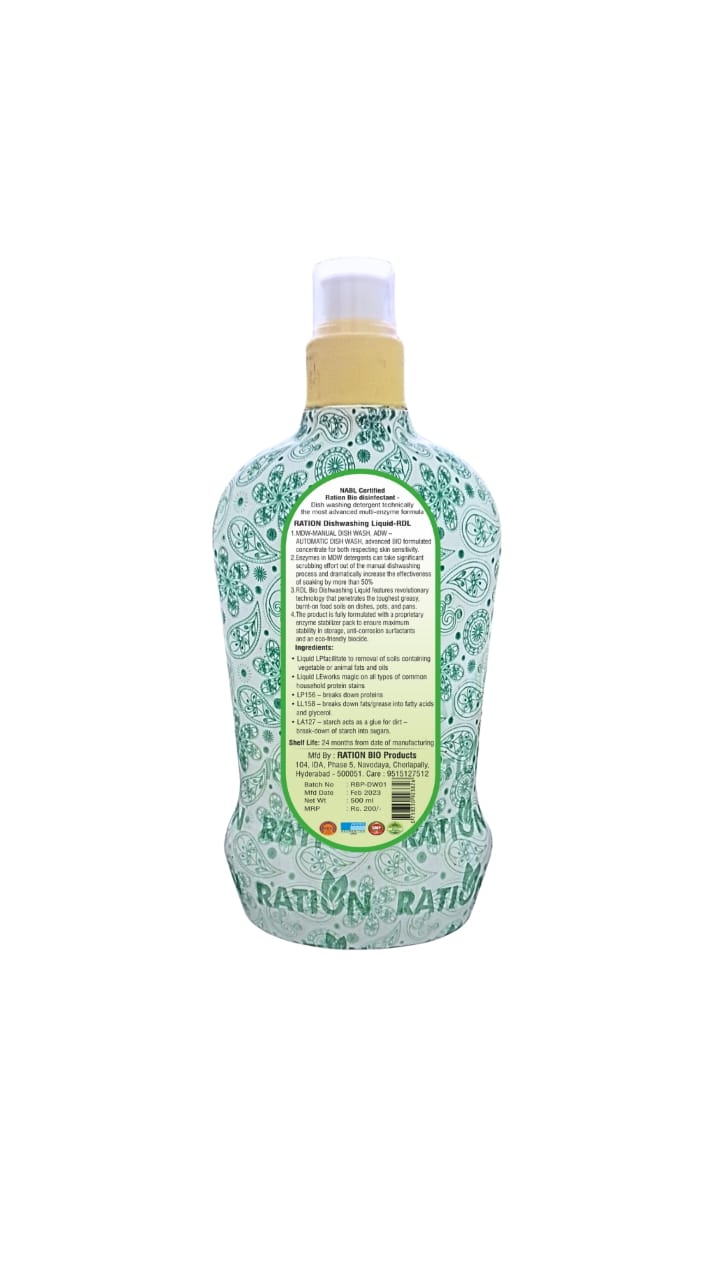 RATNUN Bio Disinfectant Dish Wash Gel