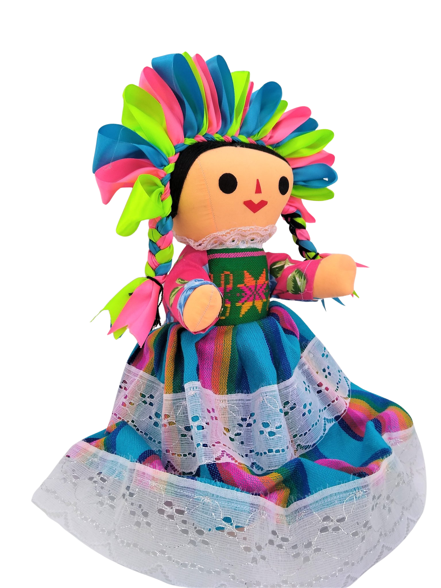 Muñeca artesanal Lele 45 cm aprox