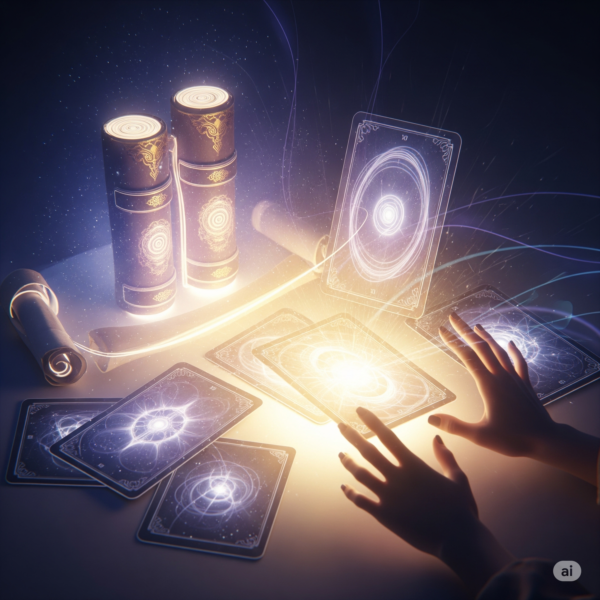 🔆 Registros Akáshicos con oráculo angelical y tarot