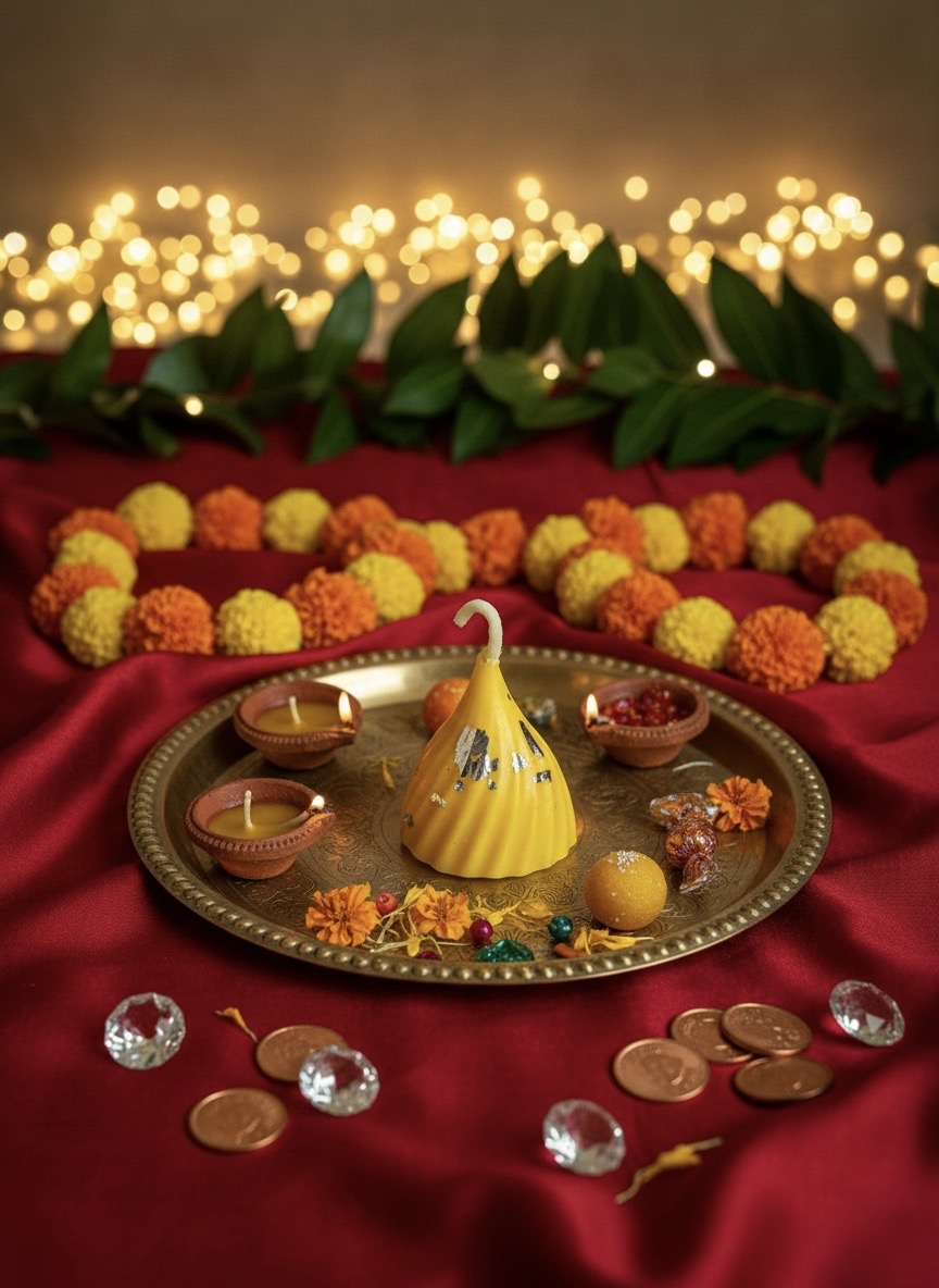 Pure Aura – Modak Candle Set