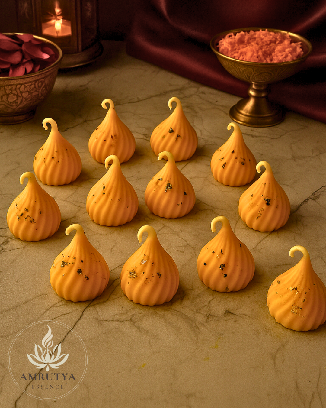 Pure Aura – Modak Candle Set