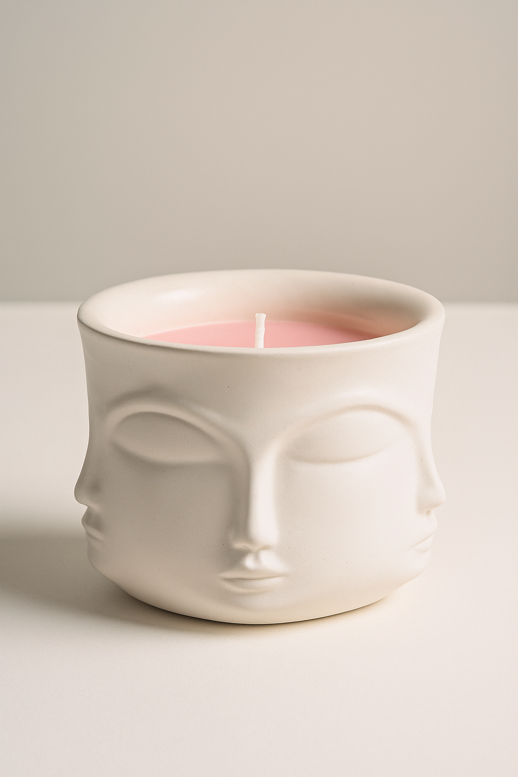 Face Jar Candle