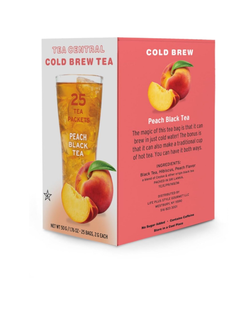 Peach Black Tea Cold Brew