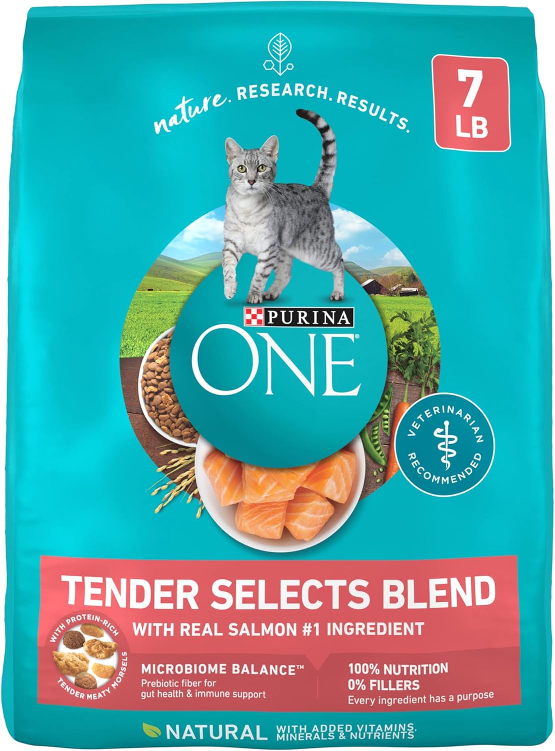 Purina ONE Tender Selects Blend with Real Salmon
