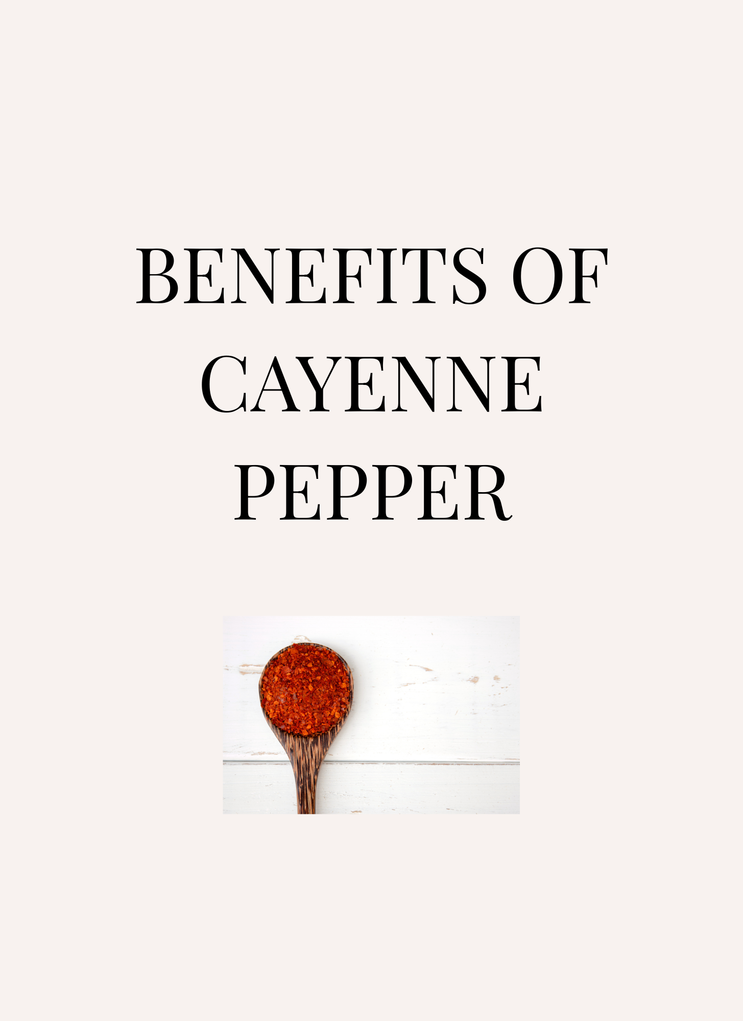 Cayenne Pepper Ebook