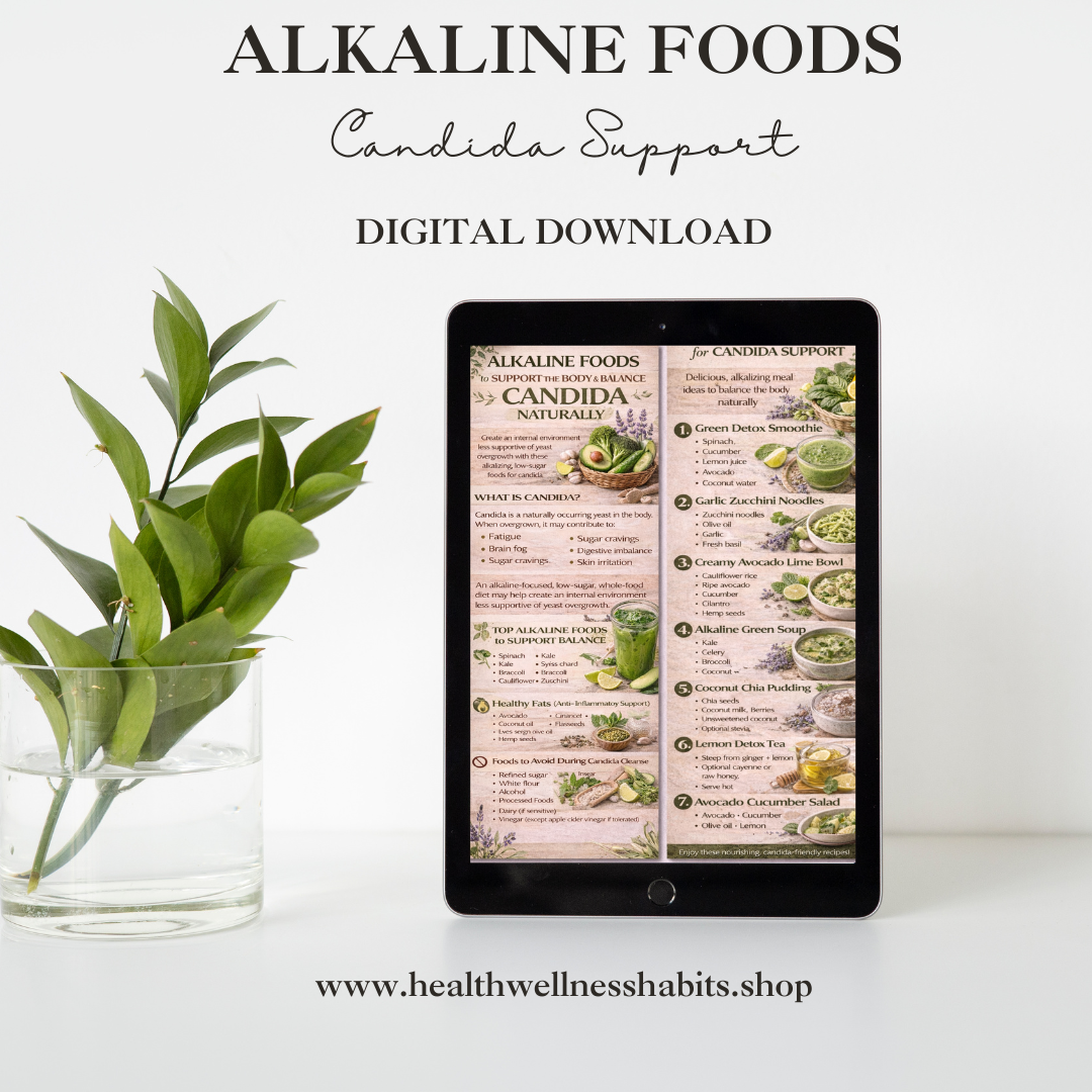 Alkaline Foods for Candida Support