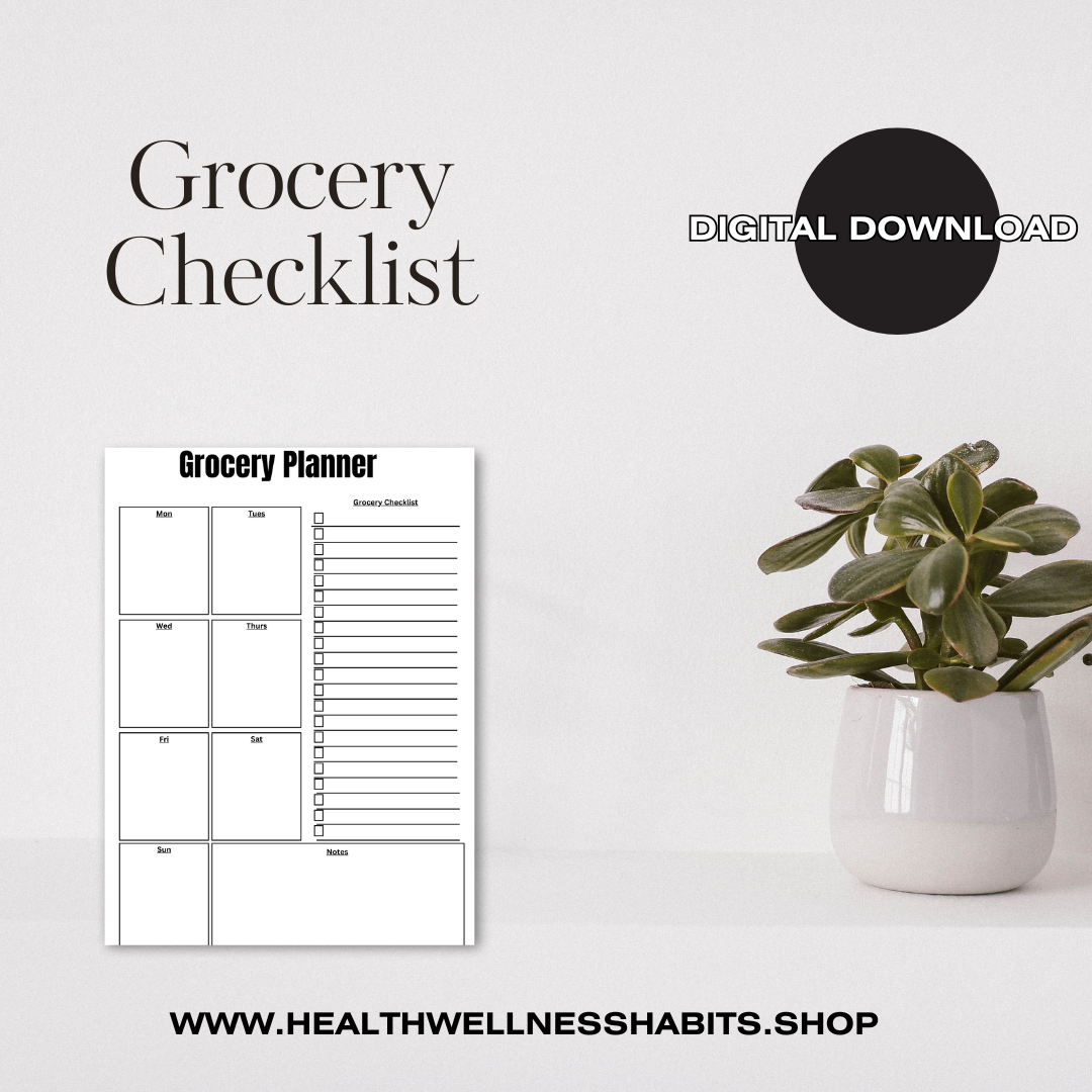 Grocery Checklist Planner