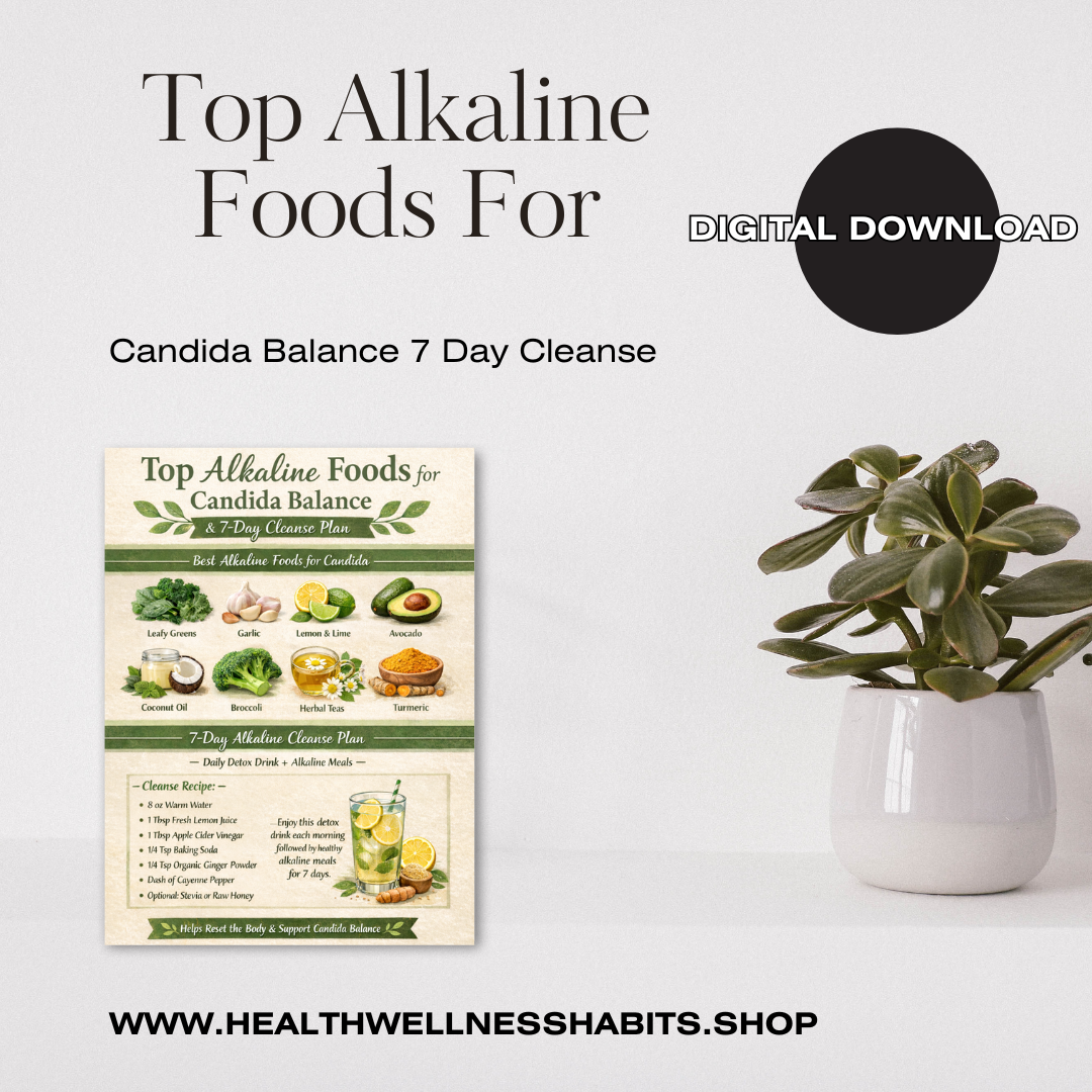 Top Alkaline Foods for Candida Balance